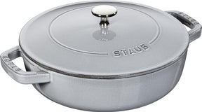 Staub hapjespan chistera - grafietgrijs - ø 24 cm 2.4 liter