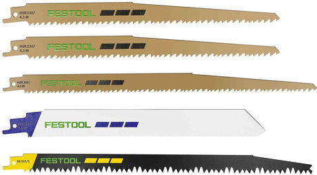 Festool Zubehör Festool RS-Sort 5 Säbelsägeblatt-Set – 577496
