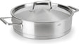 Lacor Foodie niedriger Kochtopf mit Deckel – Edelstahl – 26 cm – 3 l