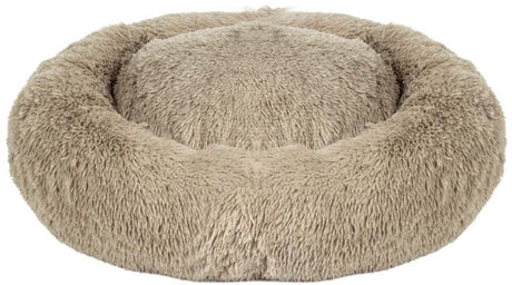 Duvo plus snug - Donutbett - Beige - M - 65x65x15cm - waschbar