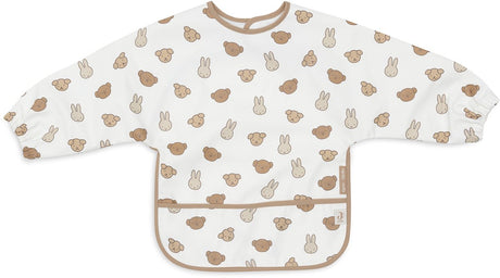 Jollein slabbetjes waterproof met mouw - 1 stuk - 75 cm - miffy and friends