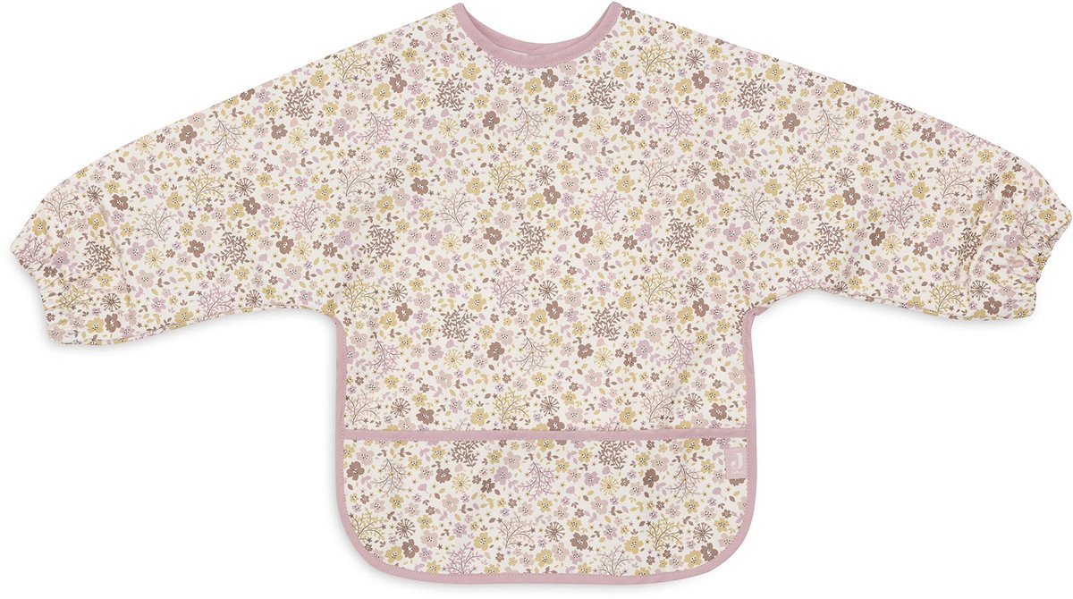 Jollein Lätzchen wasserdicht mit Ärmel - 1 Stück - 75 cm - Blumenfeen
