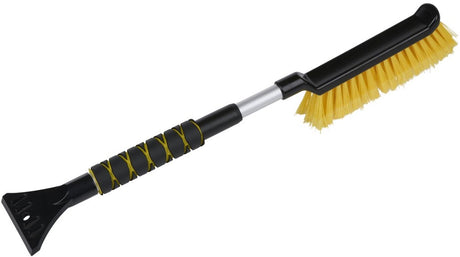 Dunlop Eiskratzer fürs Auto – mit Bürste – ausziehbar – weicher Griff – Fensterschaber – Autozubehör