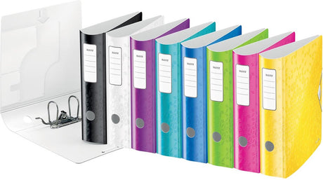 Leitz wow ordner active, geassorteerde kleuren, rug van 8,2 cm 10 stuks