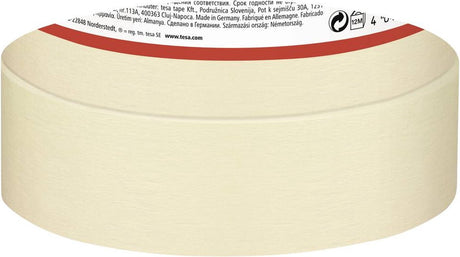 Tesa Vorteilsset mit 5 Stück Abdeckband Malerband 30 mm x 50 m – Malerkreppband – Abdeckband – Malerband