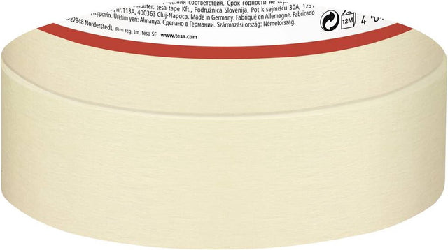 Tesa Vorteilsset mit 5 Stück Abdeckband Malerband 30 mm x 50 m – Malerkreppband – Abdeckband – Malerband