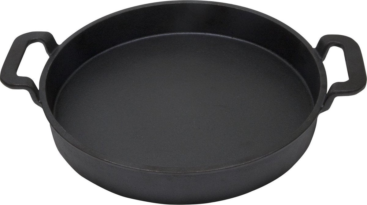Grill guru - gietijzeren pan - grid cast iron - fry pan - flip grid