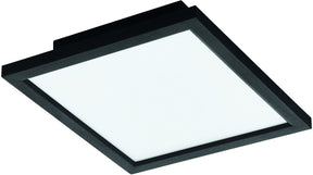 Eglo connect.z salobrena-z smart plafondlamp - 30 cm - zwart wit - instelbaar wit licht - dimbaar - zigbee