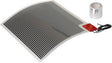 Plieger heat spiegelverwarming - 41 cm x 58 cm - 65 watt - grijs
