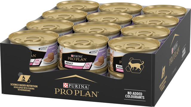 Pro Plan Delicate Mousse – Nassfutter für Katzen – Truthahn – 24 x 85 g