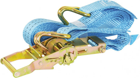 Carpoint Ratschengurt mit Haken 38 mm 5 Meter 1000 kg blau