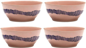 Serax - ottolenghi feast - kom s - roze blauw - 16 ø - 4 stuks