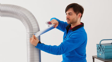 Tesa Professional – Aluminium-Reparaturband – 25 m x 50 mm – schnell ablösbar