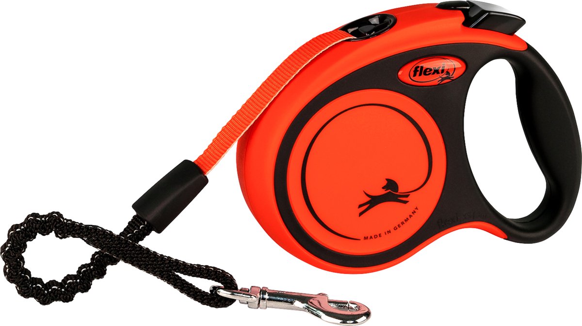 Flexi Retractable Line Xtreme Tape Schwarz Orange – 3 m – XS