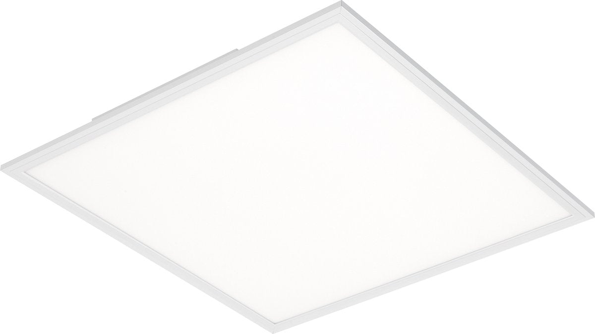 Briloner simple - plafonnière - plafondlamp - led - 38w - vierkant - wit - 59,5 cm