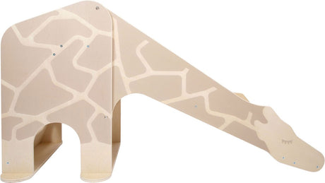 Kleiner Fuß - Holz in der Innenschiebung Giraffe Wildtiere