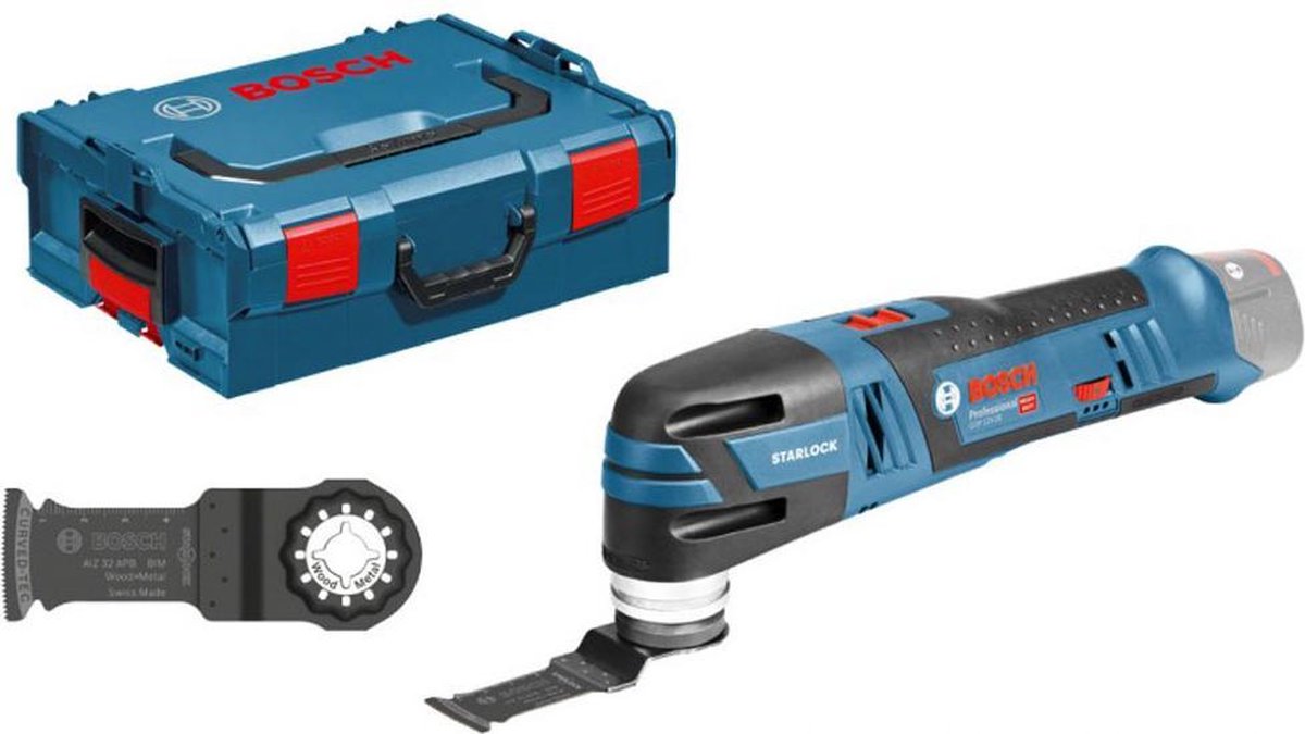 Bosch gop 12v-28 (ohne Ladegerät + 1x aiz 32 apb)