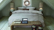 Riviera maison rivièra maison woven wool dekbedovertrek - eenpersoons - 140 x 200 220 cm - naturel