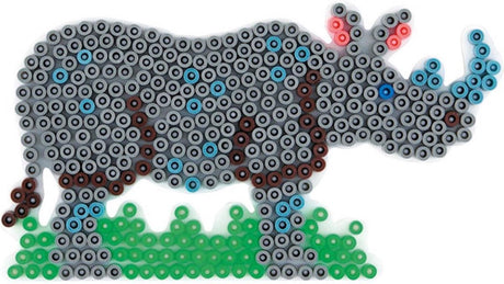 Hama Bügelperlen-Grundplatte – Nashorn