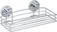 Wenko Vacuum-Loc Duschregal Chrom 26x15cm - Duschkorb - Montage ohne Bohren