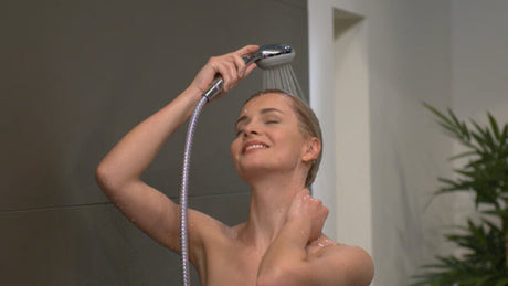 Hansgrohe crometta 85 handdouche 1jet - 1 straalsoort - chroom - diameter douchekop 85 mm
