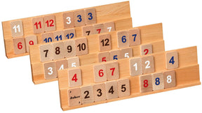 Philos Rommé Holzkassette – Brettspiel ab 6 Jahren – 36x20cm