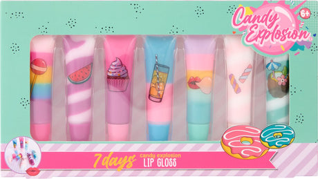 Erstellen Sie es! Bonbon -Explosion Lipgloss Wirbel