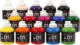 Kreativfirma Aceyrlverf Glossy Color Semi-Transparant, 15x500ml