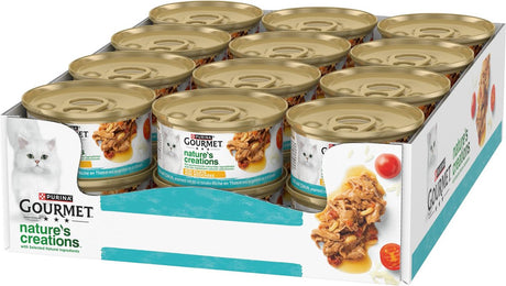 Gourmet Nature's Creations - Nassfutter für Katzen - Thunfisch - 24 x 85 g