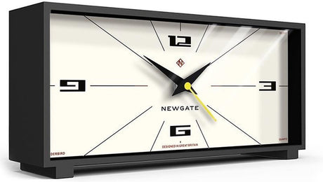 Newgate Thunderbird Kaminuhr schwarz