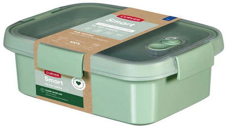 Curver Smart to go Öko-Lunchbox – 1 Liter + Besteckset – Grün