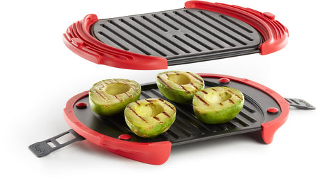 Lékué Mikrowellengrill – XL – Rot