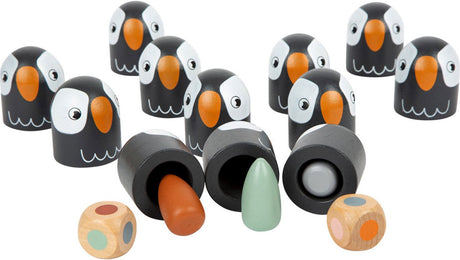 Kleiner Fuß - Holzmemospel Pinguin, 26dlg.
