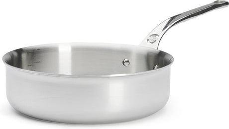 Debuyer de Buyer Affinity – Schmorpfanne – Edelstahl – gerader Rand – 24 cm – PFAS-frei