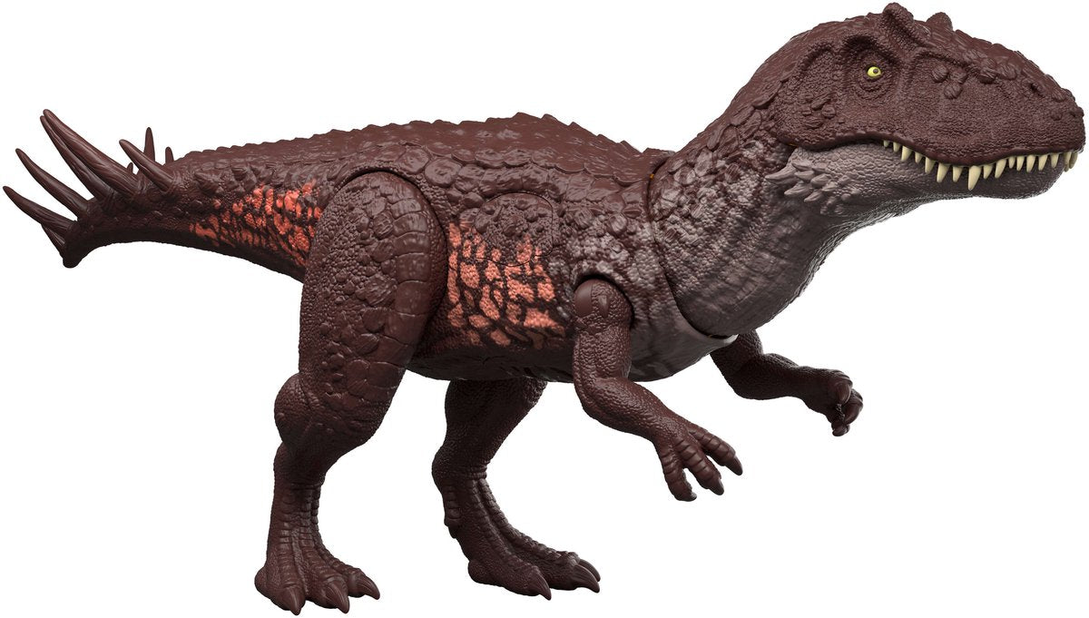 Mattel jurassic world survival - wild roar: metriacanthosaurus