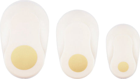 Vaessen creative pons set - figuurpons - cirkels - 3 st. - 8 mm tot 2,5 cm