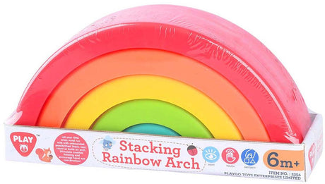 Playgo Stapel Regenbogenfarbe - 5 Stk.