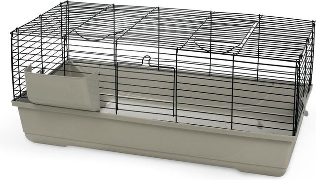 Beeztees Baldo – Kaninchenkäfig – Nagetierkäfig – Mokka – 120 x 59 x 46 cm. 120 cm