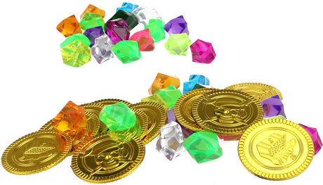 Toi Toys Piratenmünzen und Diamanten