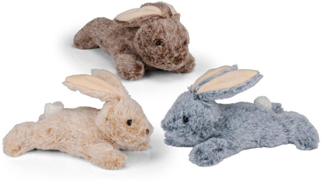 Eddy Toys Plüschhase 15 cm – Kuscheltier Hase – Plüschhase Kuscheltier – Stofftier Hase – Stofftier für Kinder – farblich sortiert – 1 zufällige Farbe