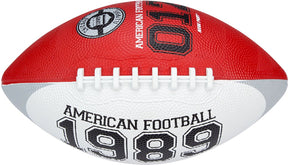New port american football - medium - rood wit grijs