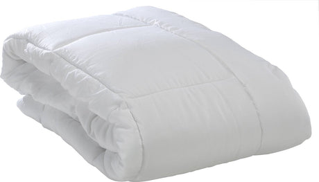 Abz-Bettdecke – Mikrofaser – 100 x 135 cm – weiß