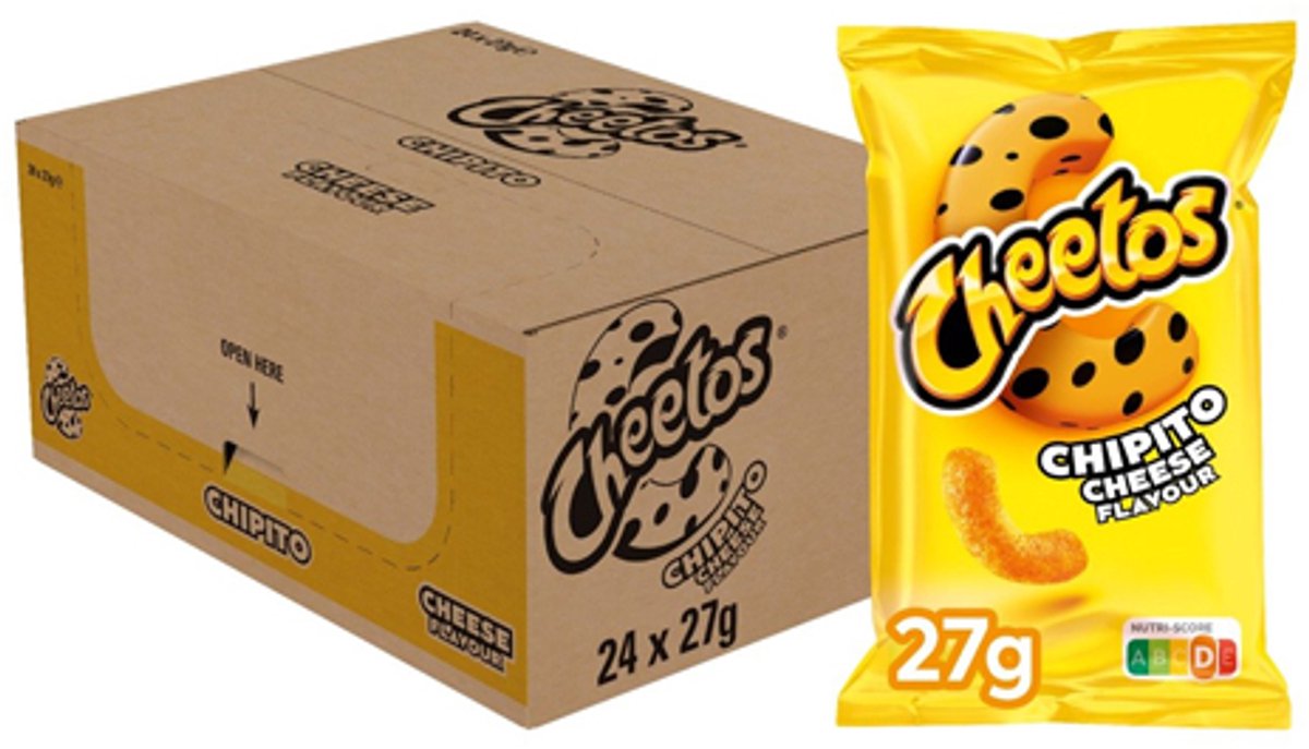 Cheetos Chipito-Käse – Chips – 24 x 27 Gramm