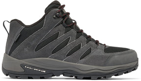 Columbia Redmond™ IV Mid wasserdichte Herren-Wanderstiefel – Schwarz, Bergrot