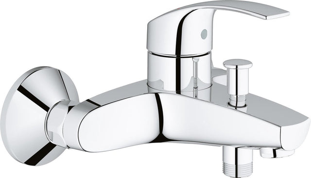 Grohe eurosmart new badkraan - met ecojoy - 15cm - chroom - 33300002