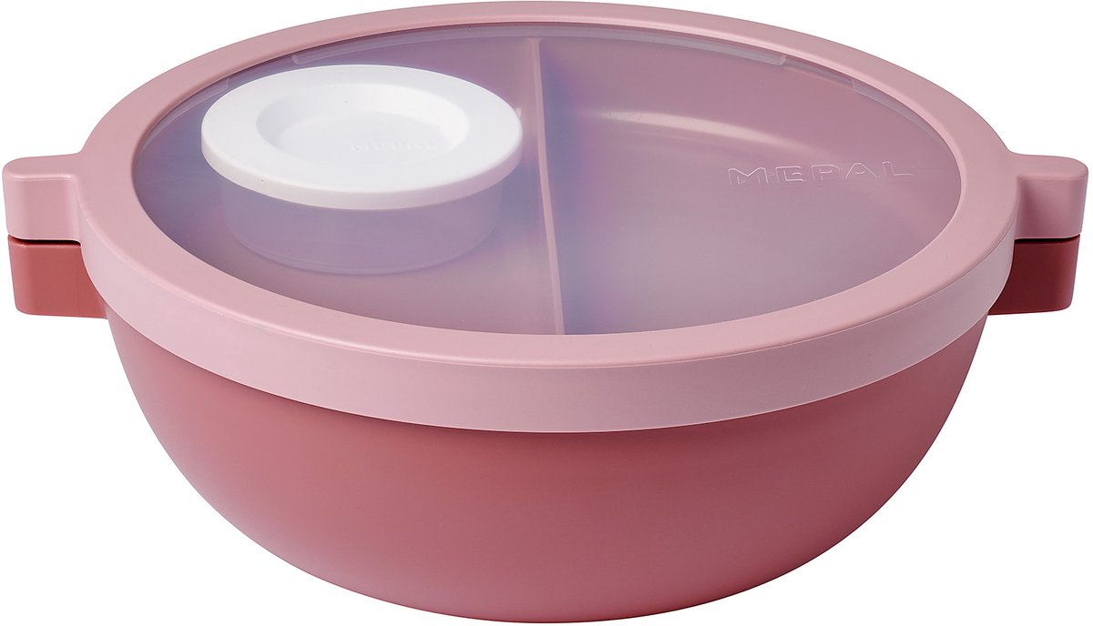 Mepal Bento-Lunchschale – Vivid Mauve – 5 Fächer – 1,5 l
