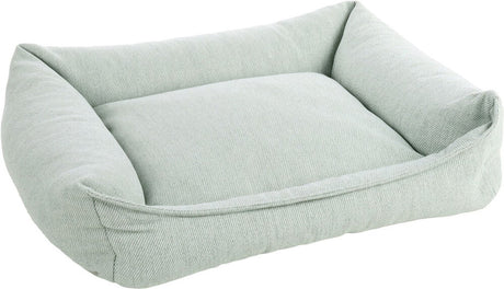Flamingo orthopedische hondenmand – orthopedisch hondenbed – premium line – pure luxe hondenbed 80 x 67 x 22 cm – extra memory foam voor maximaal comfort – baldar mand groen