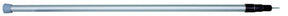 Eurotrail luifelstok rafterpole 105-250 cm aluminium zilver