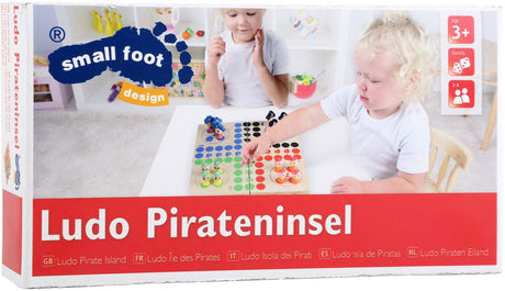 Small Foot - Ludo-Pirateninsel aus Holz