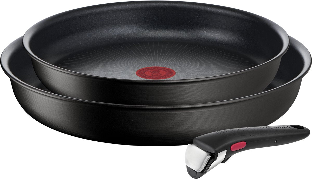 Tefal Bratpfannenset 3-teilig (24 x 28 cm + Griff)